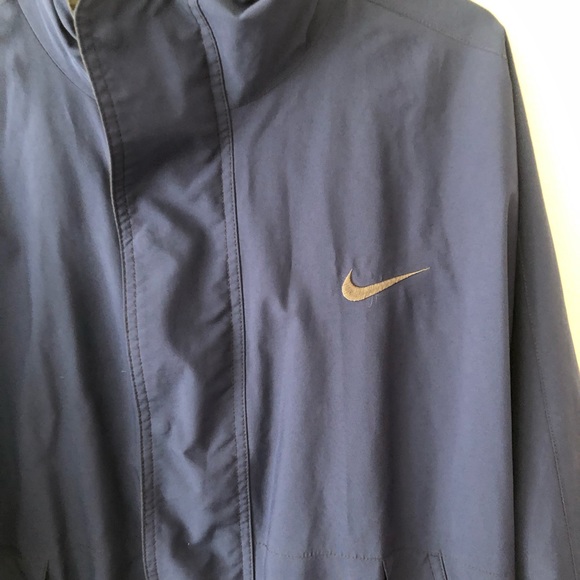 NIKE GOLF WATER RESISTANCE MEN’S BLUE JACKET.LARGE - Picture 4 of 11
